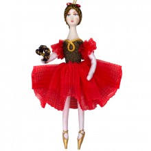 Коллекционная кукла малышка "Балерина. Кармен"