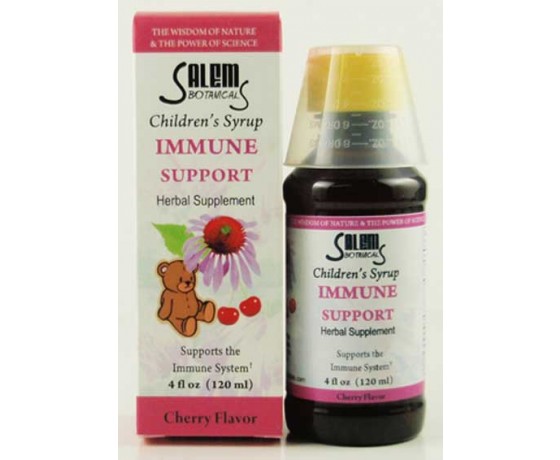 Immune Support. Childrens Syrup. Cherry Flavor