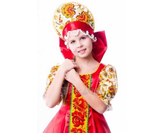 Khokhloma Masquerade Costume (girl's)