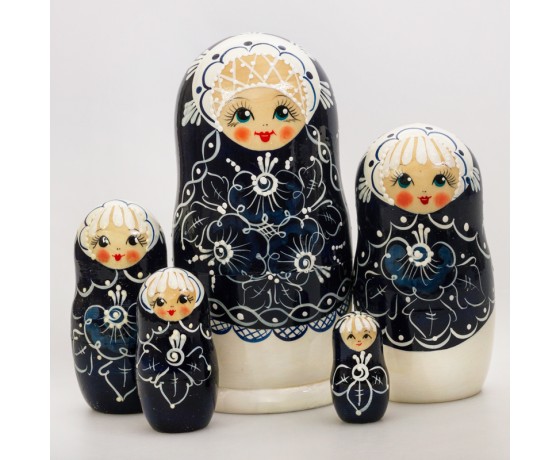 Mother of Pearl Nesting Doll