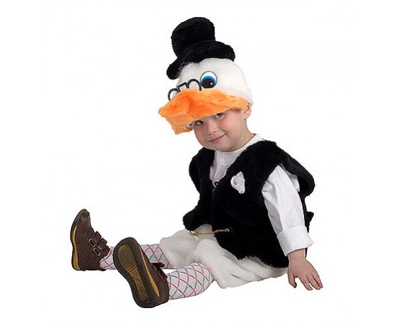 Duck in Top Hat (Size 28, Ages 3-4)