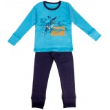 Space Children's Long Sleeve T-Shirt & Pants Pajamas Set