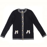 Girls' Cardigan with Bows